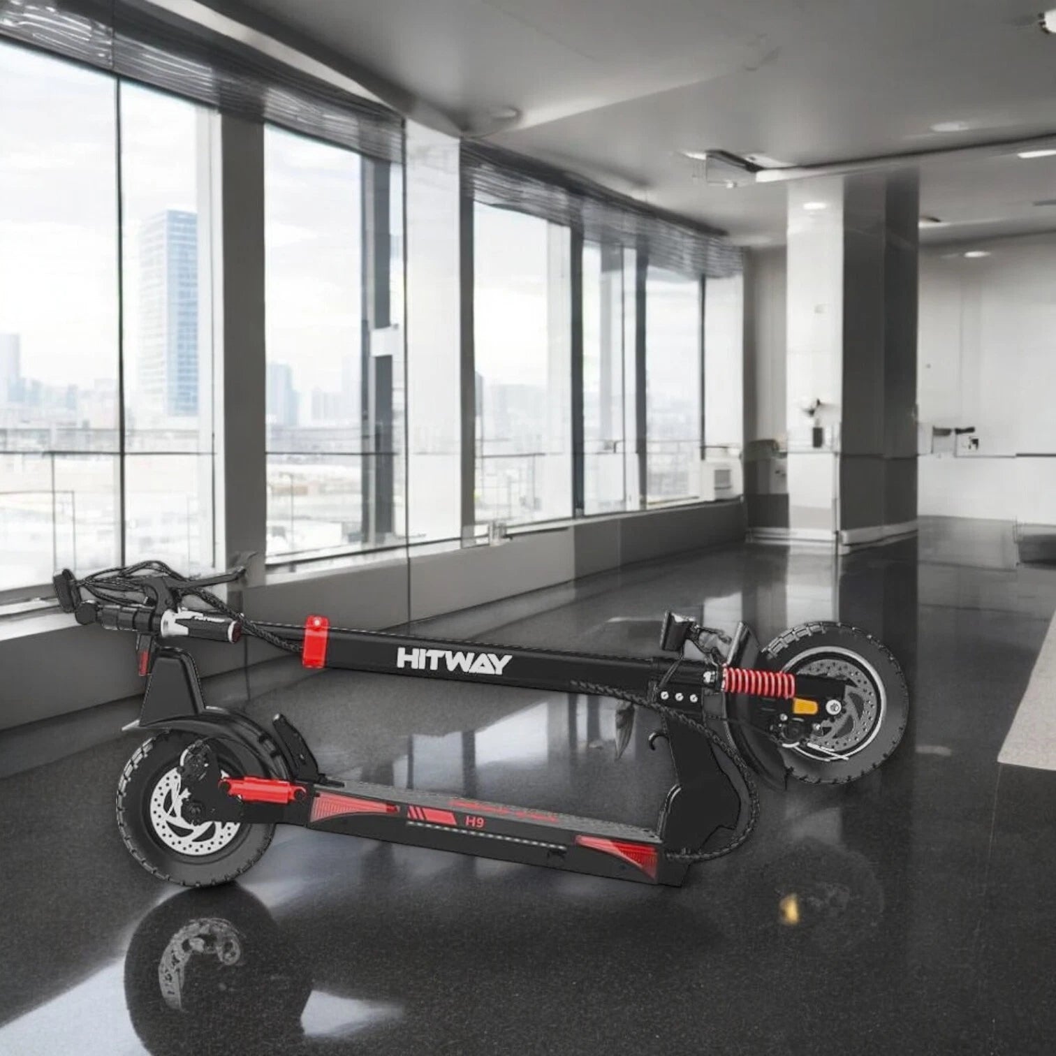 Hitway H9 Seated Electric Scooter 500W 48V