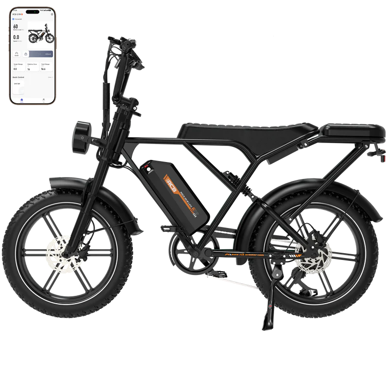 Vélo électrique RCB G19 pour adultes 750 W 48 V