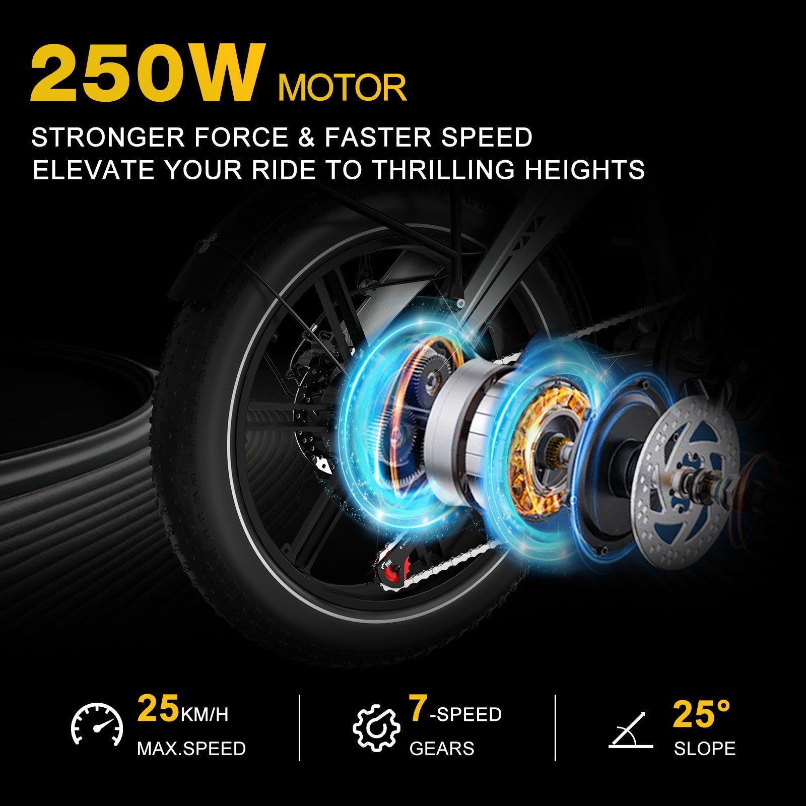 Hitway BK36 Folding Electric Bike 500W