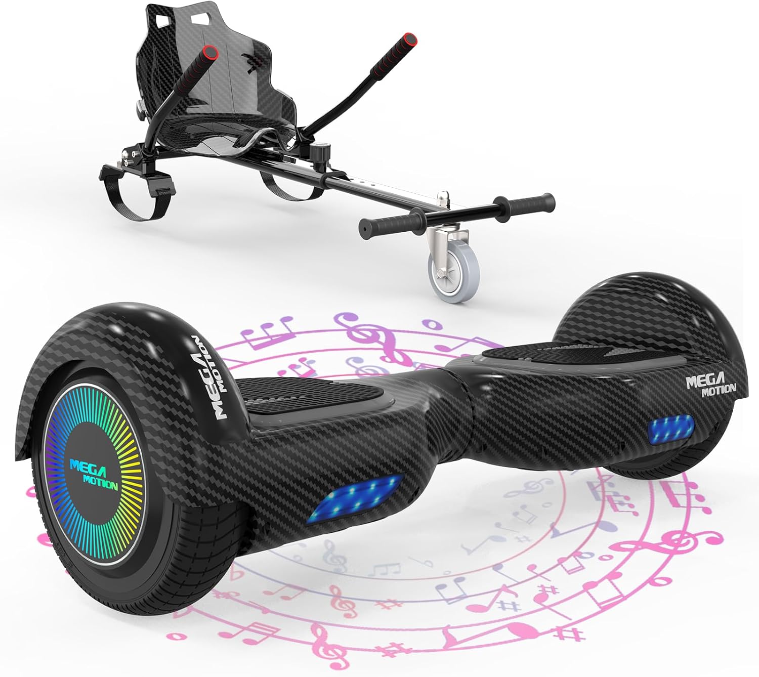 Mega Motion A03 6.5inch hoverboards+ Hovercart