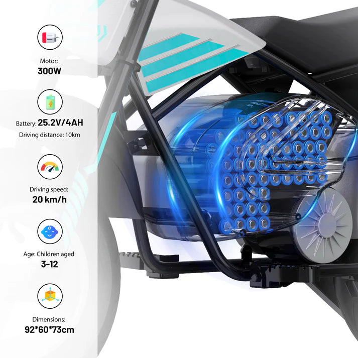 EVERCROSS EV07M Children's Electric Motorbike 300W