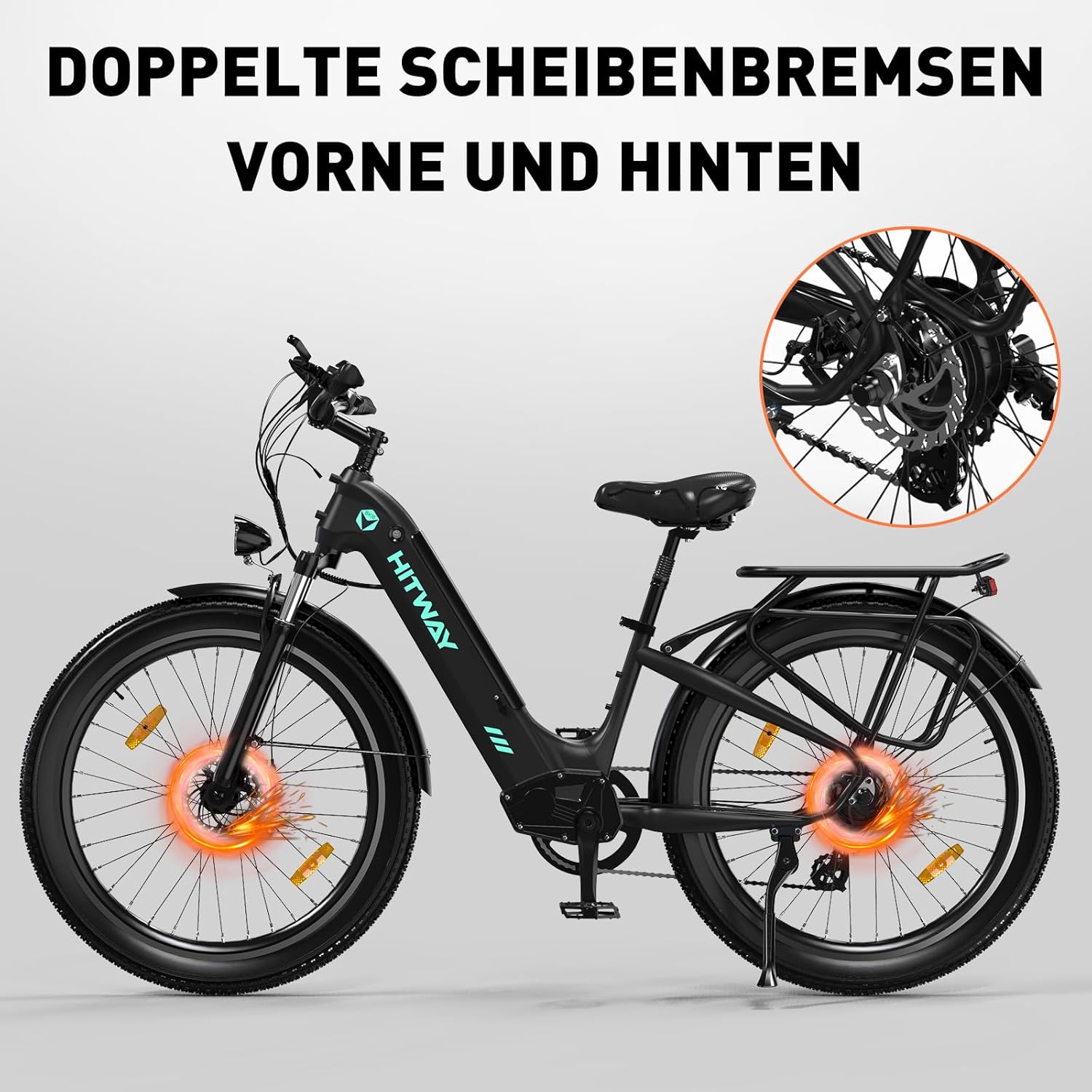 Hitway BK16 E-bike 500W 48V