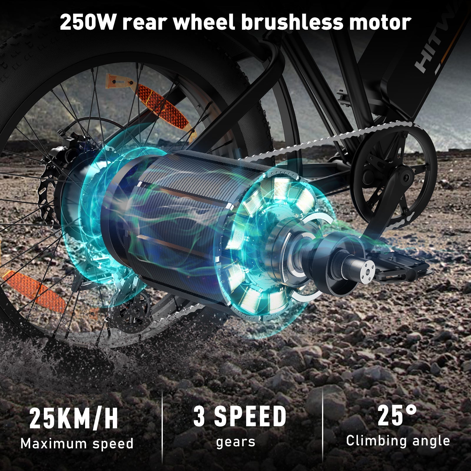 Hitway BK29 Electric Bike 48V, 500W