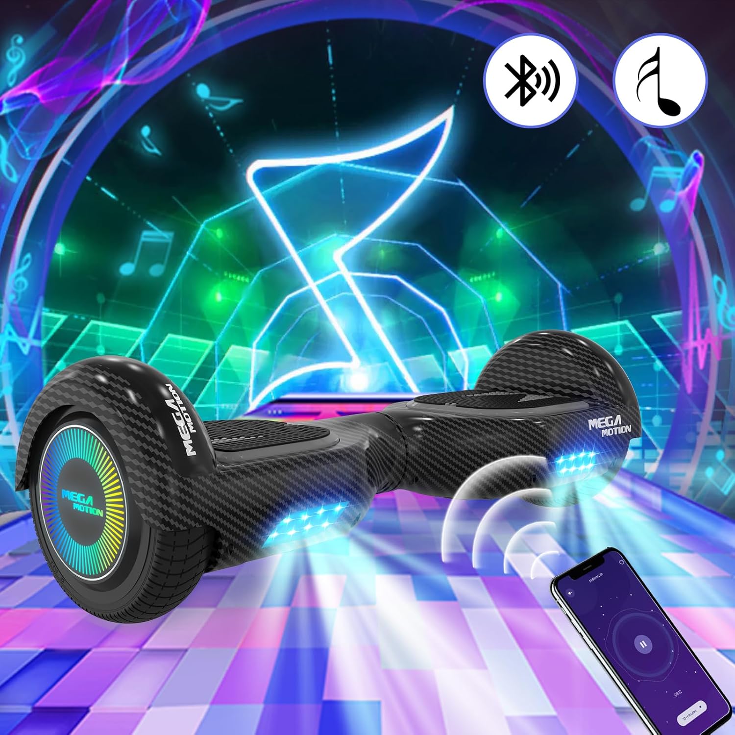 Mega Motion A03 6.5inch hoverboards+ Hovercart