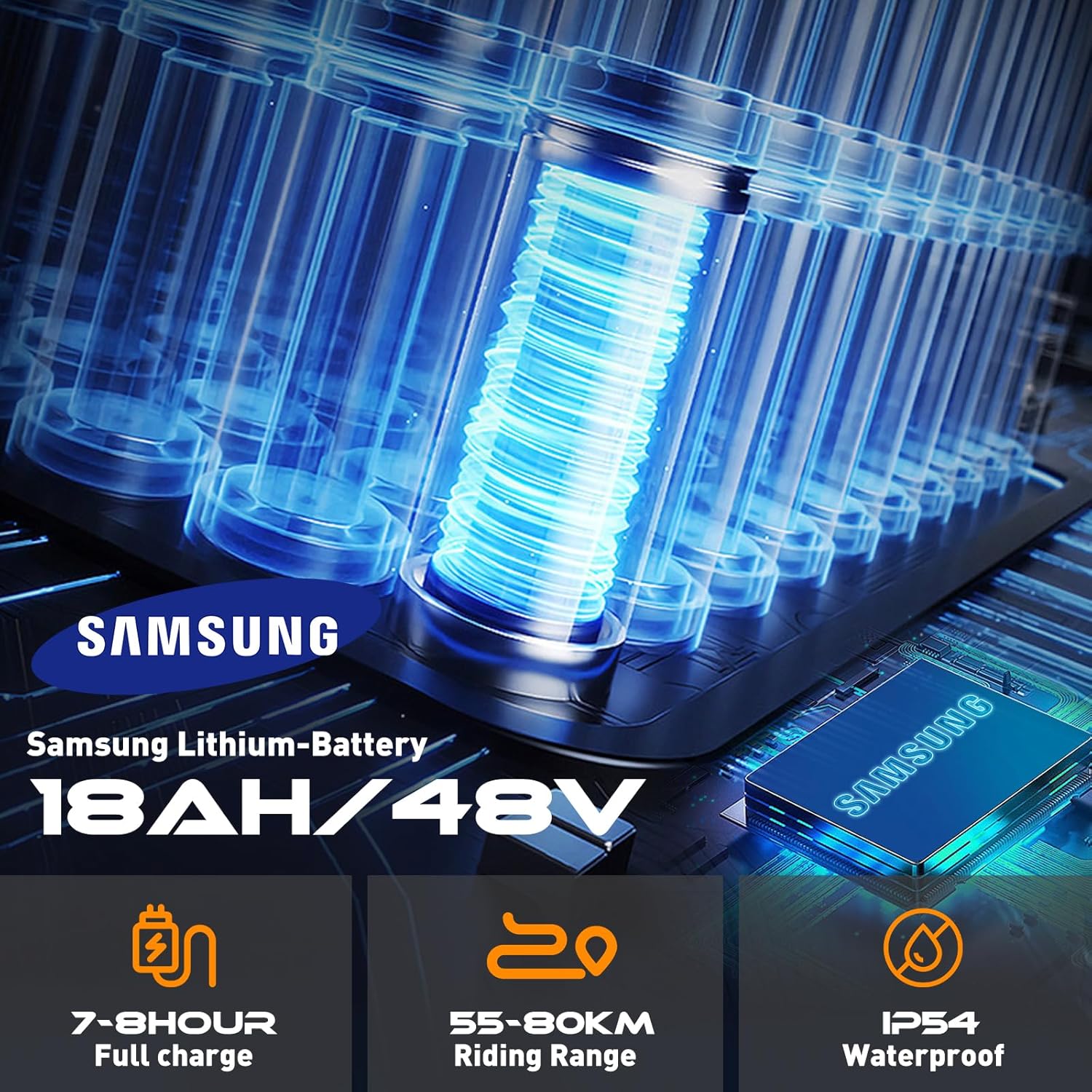 Hitway BK16 E-bike 500W 48V