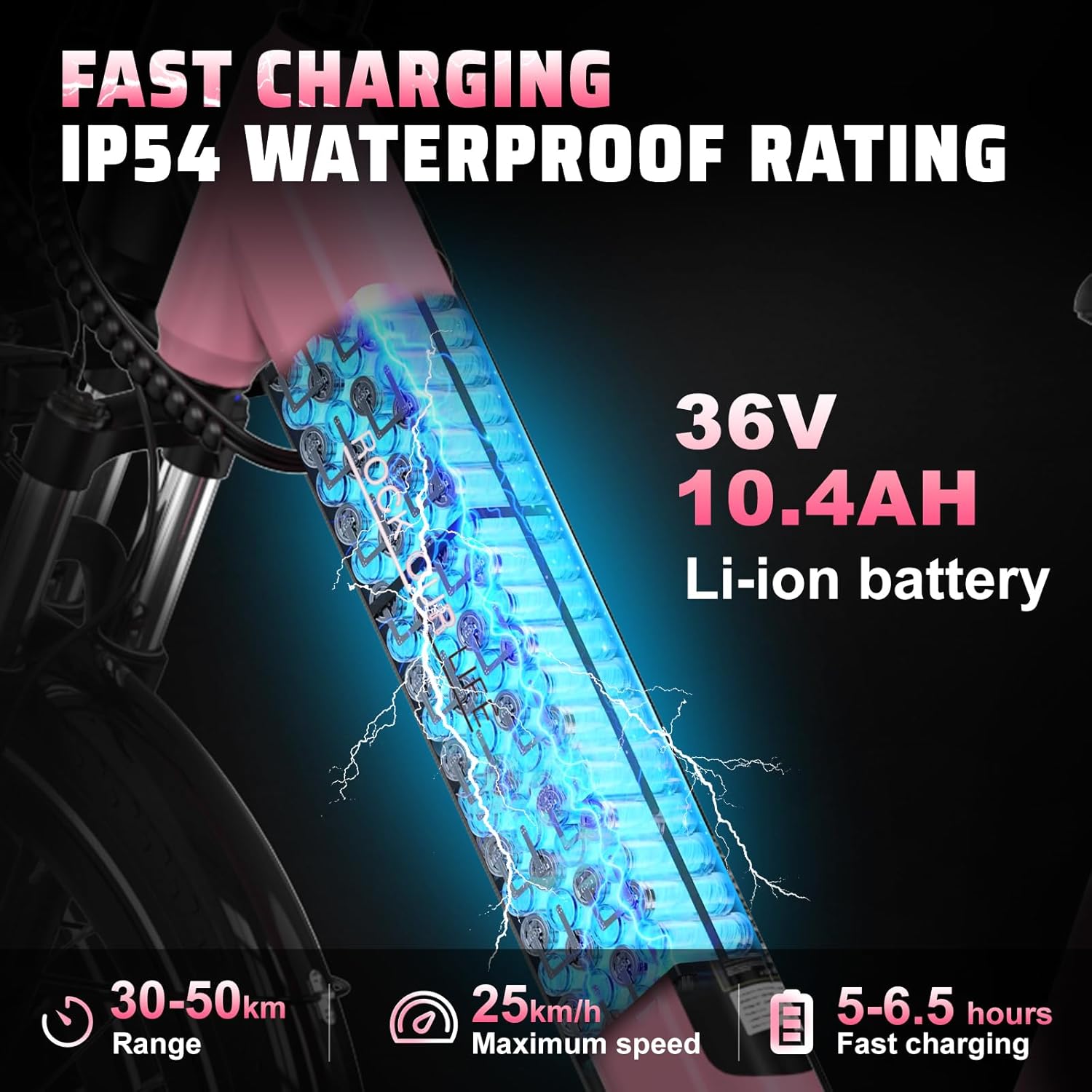 RCB G6 E-bike 350W 36V