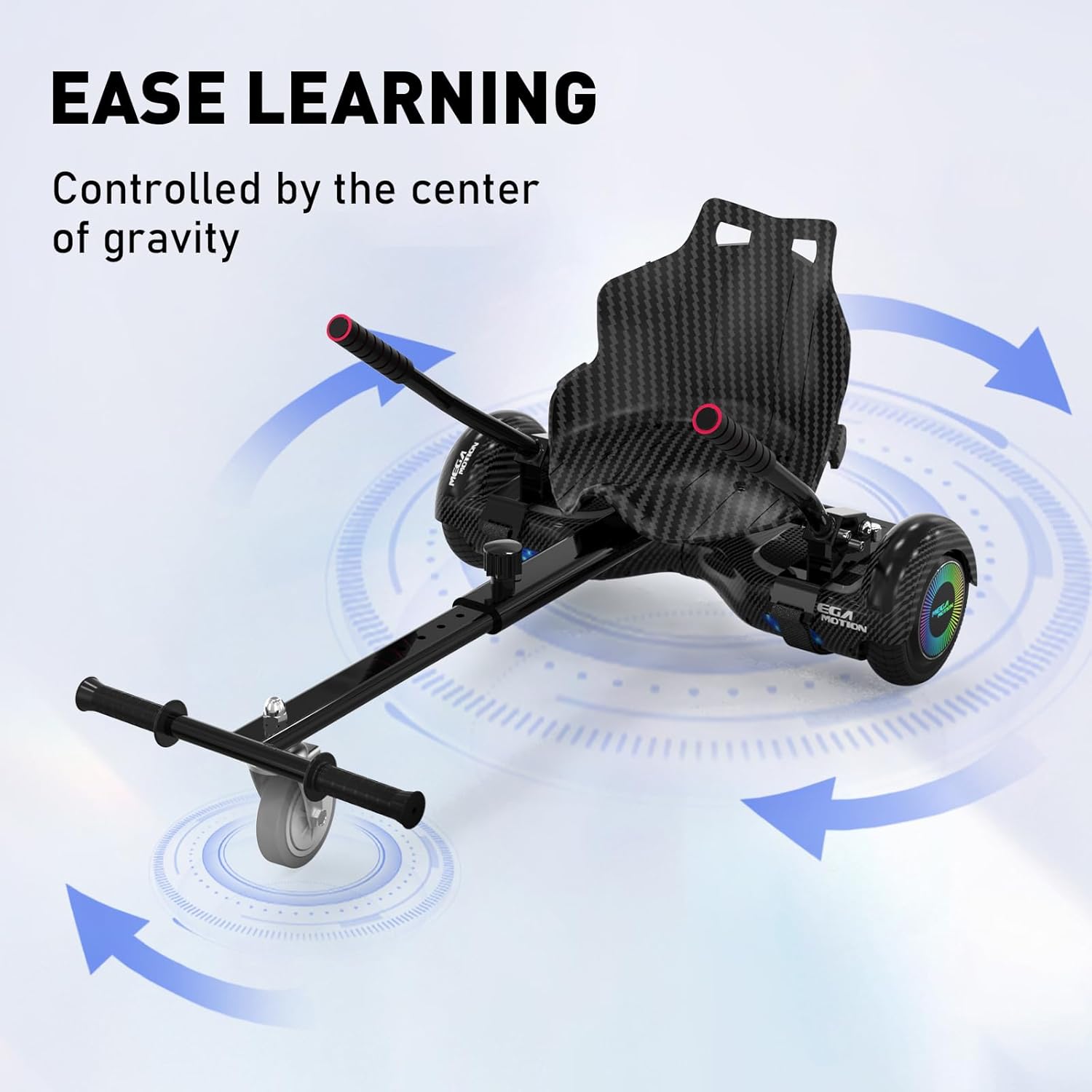 Mega Motion A03 6.5inch hoverboards+ Hovercart