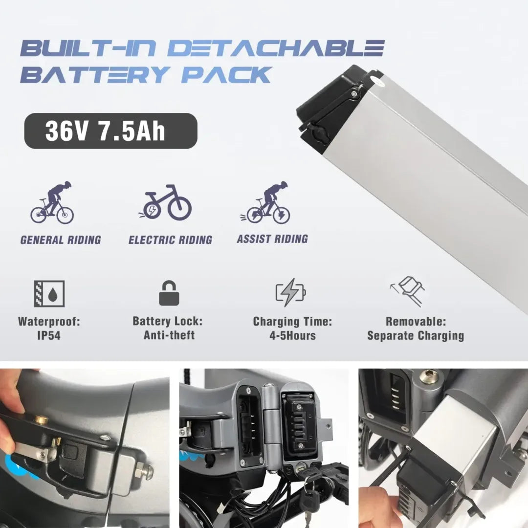 HITWAY BK2 Electric Folding Bike 350W 36v