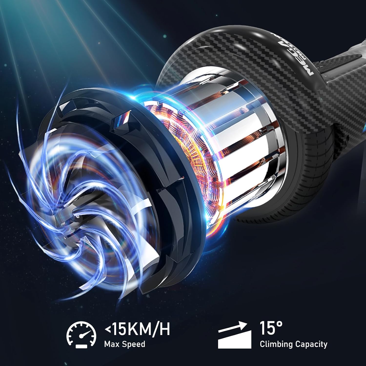 Mega Motion A03 6.5inch hoverboards+ Hovercart