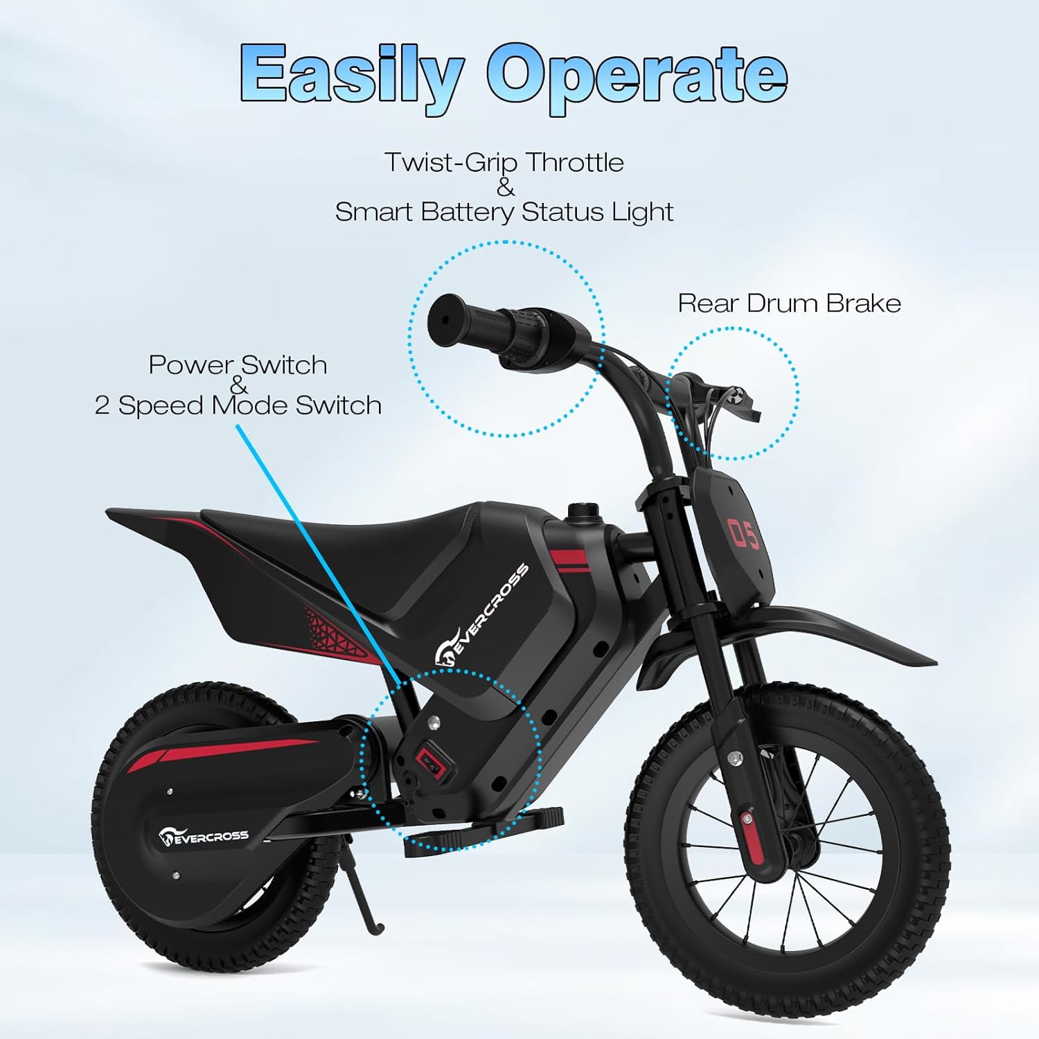 EVERCROSS EV05M Electric Dirt Bike 150W
