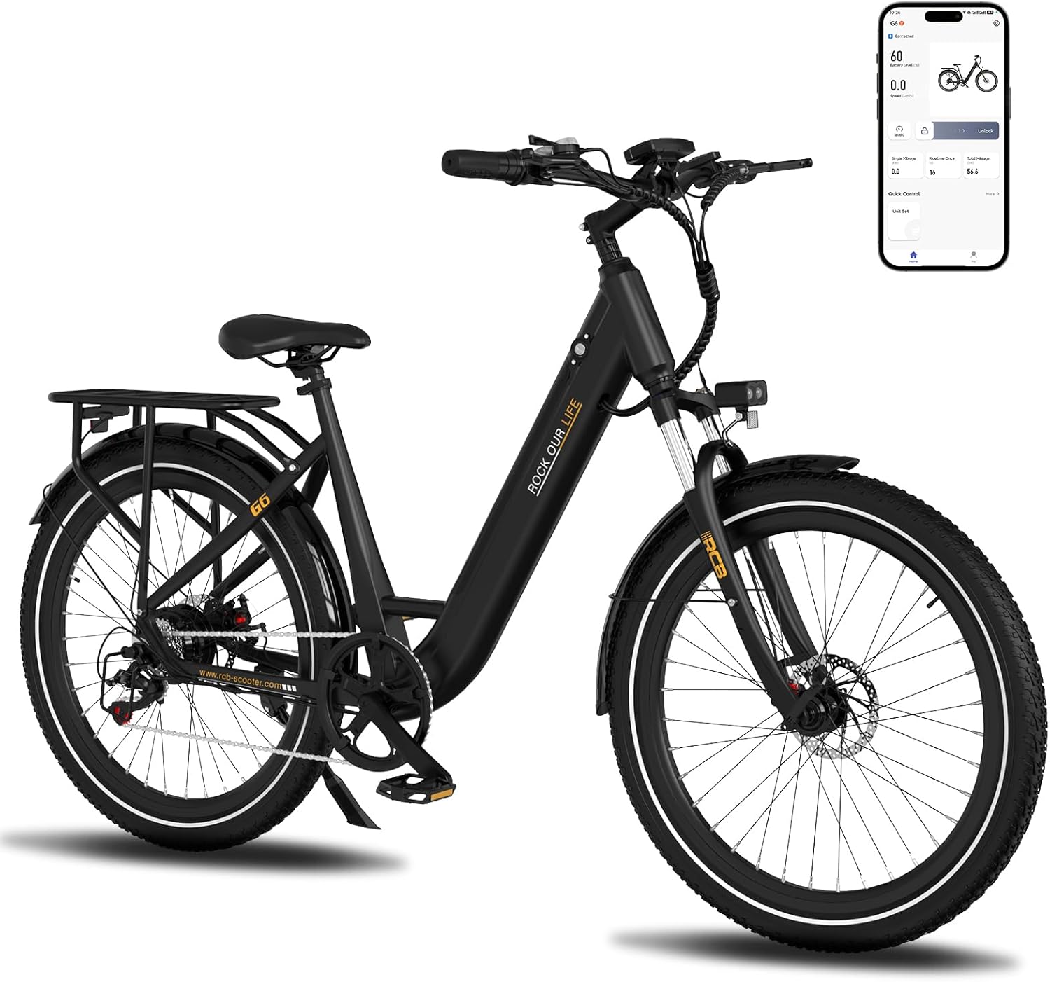 RCB G6 E-bike 350W 36V