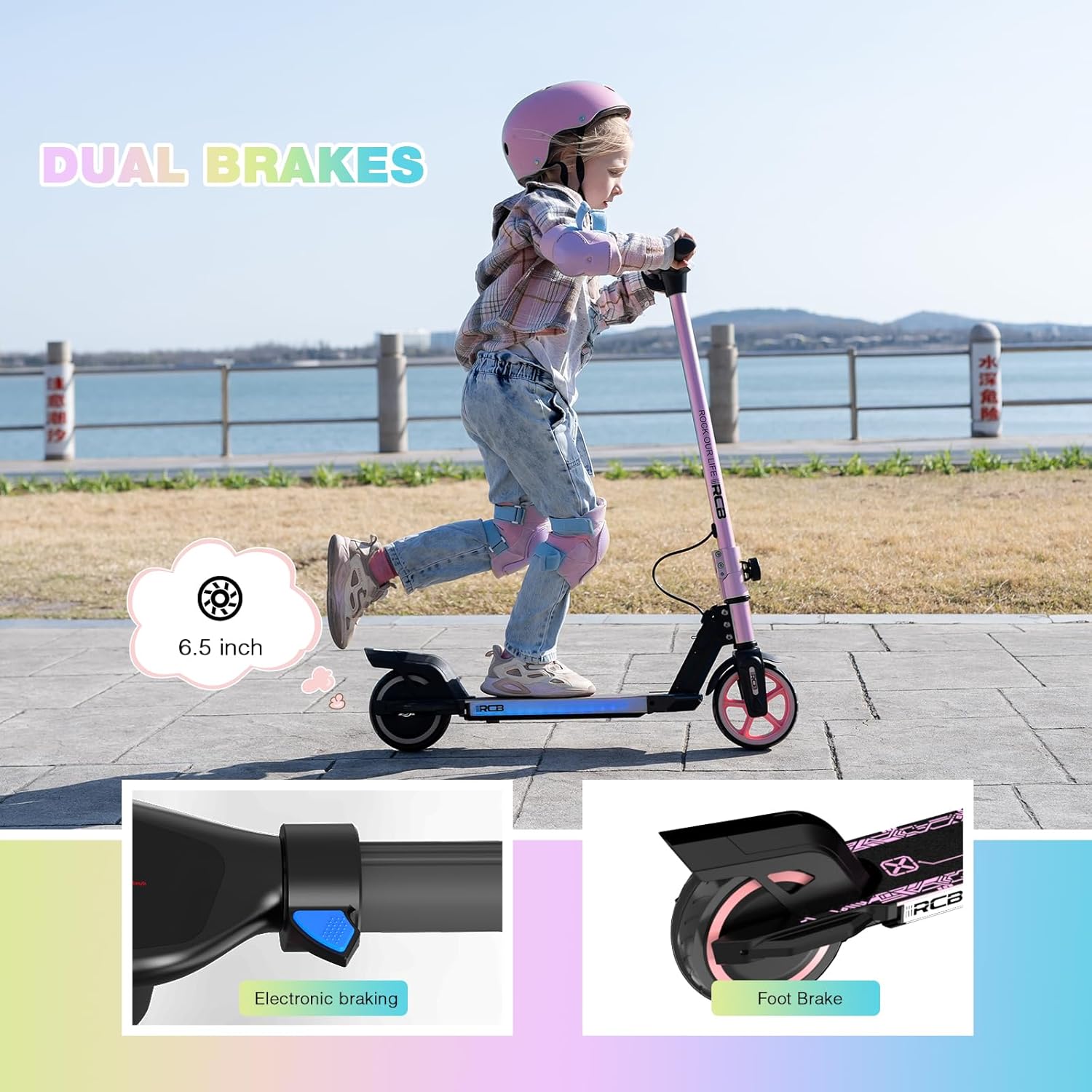 RCB R12 Electric Scooter for Children 130W