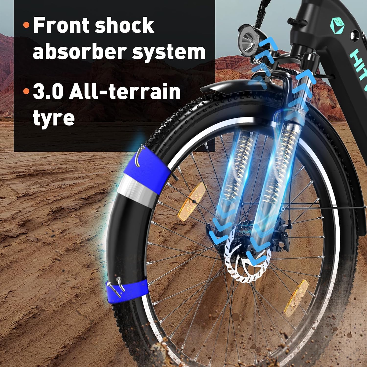 Hitway BK16 E-bike 500W 48V