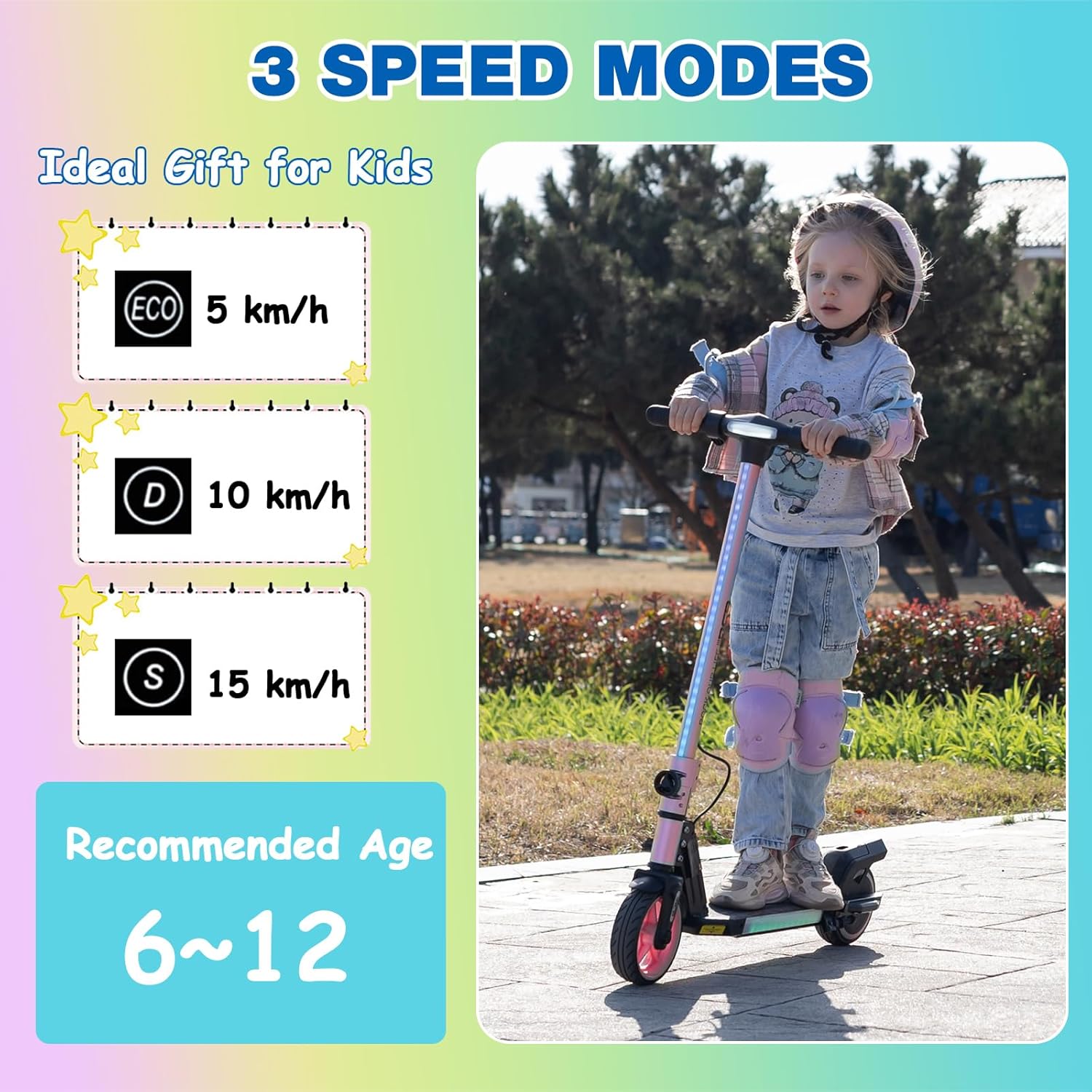 RCB R12 Electric Scooter for Children 130W