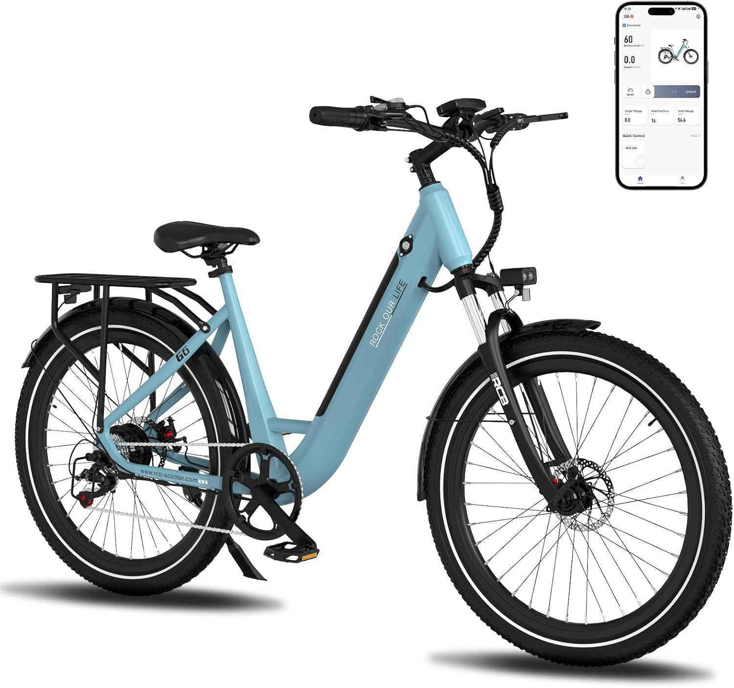 RCB G6 E-bike 350W 36V