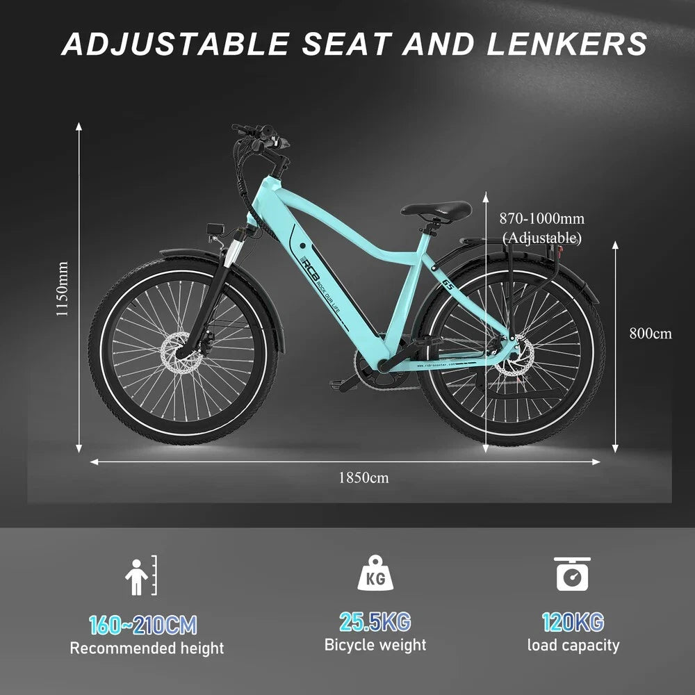 Vélo électrique RCB G5 350 W 36 V