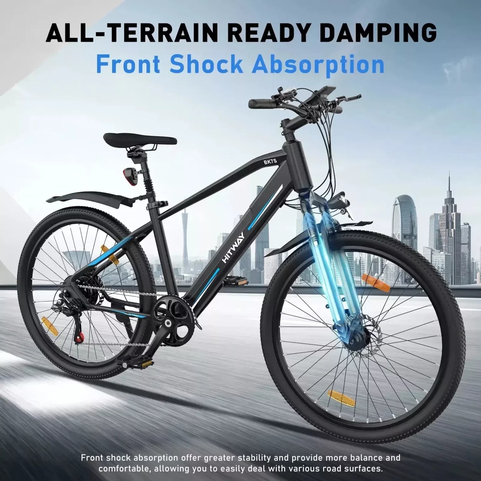 Vélo électrique HITWAY BK7S 350 W 36 V