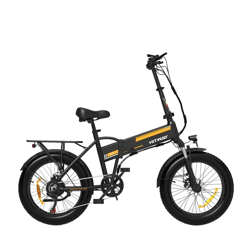 Hitway BK10 Folding Electric Bike, 90 Km Range