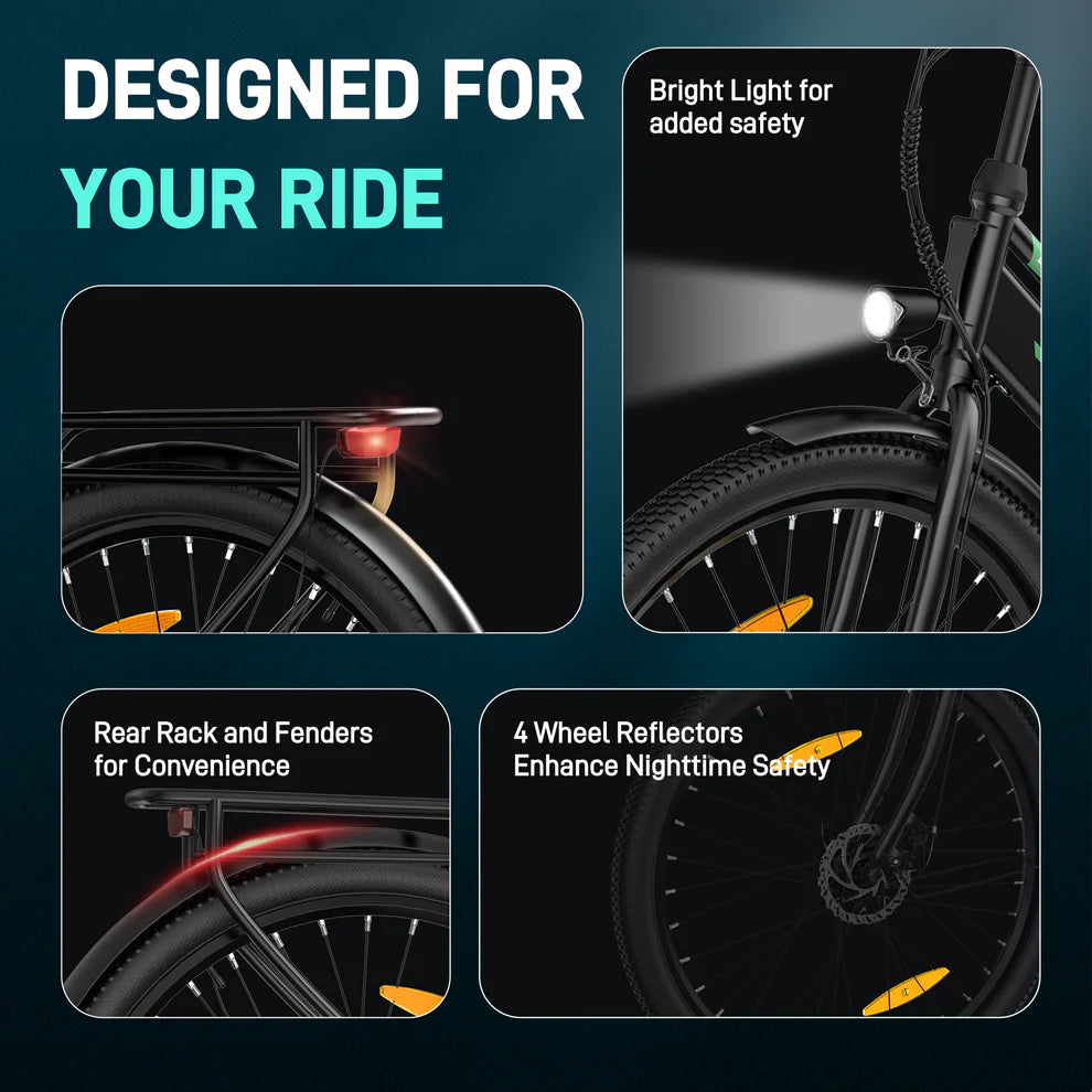 Vélo électrique Hitway BK8S 350 W 36 V