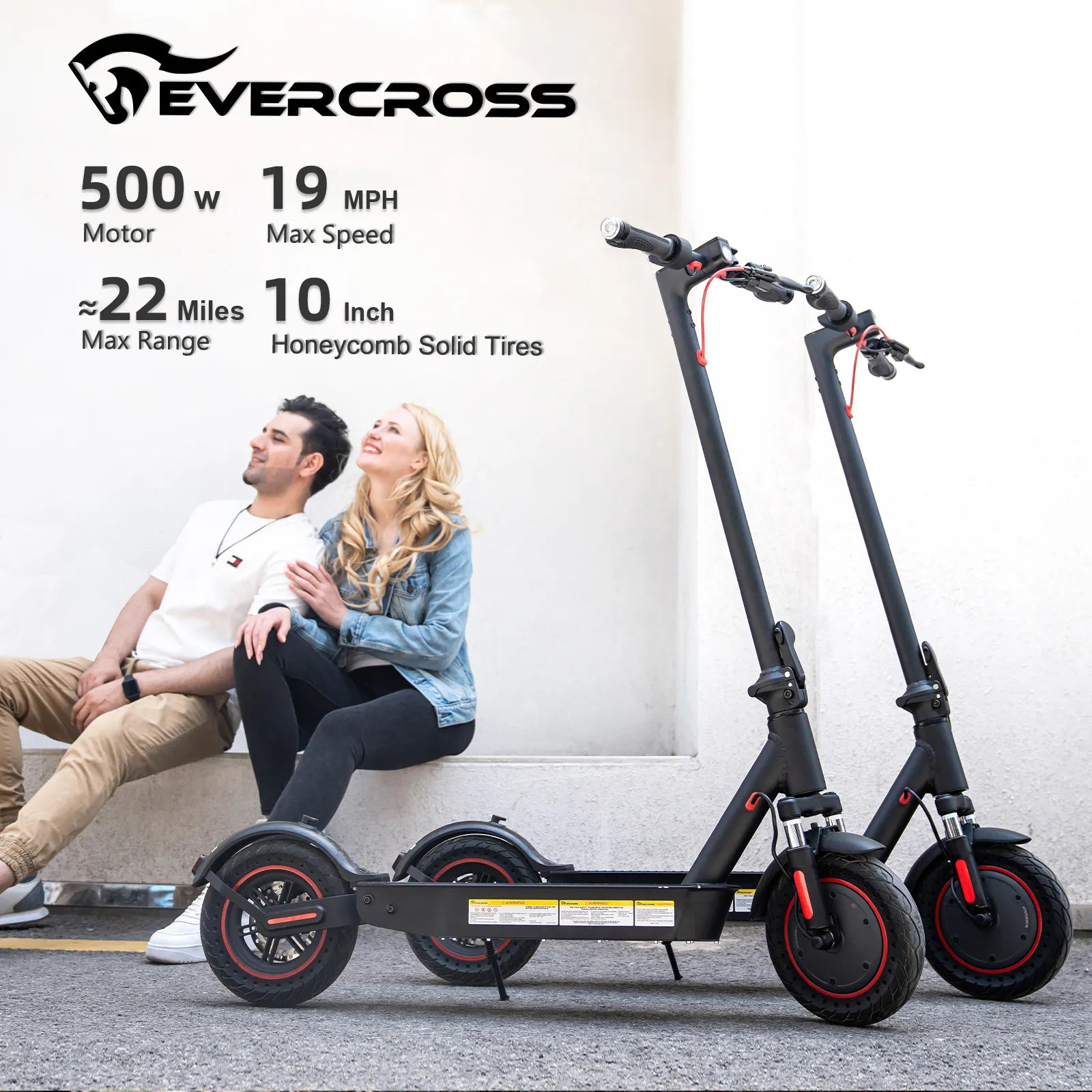 EVERCROSS EV10K Pro E-scooter 500 W
