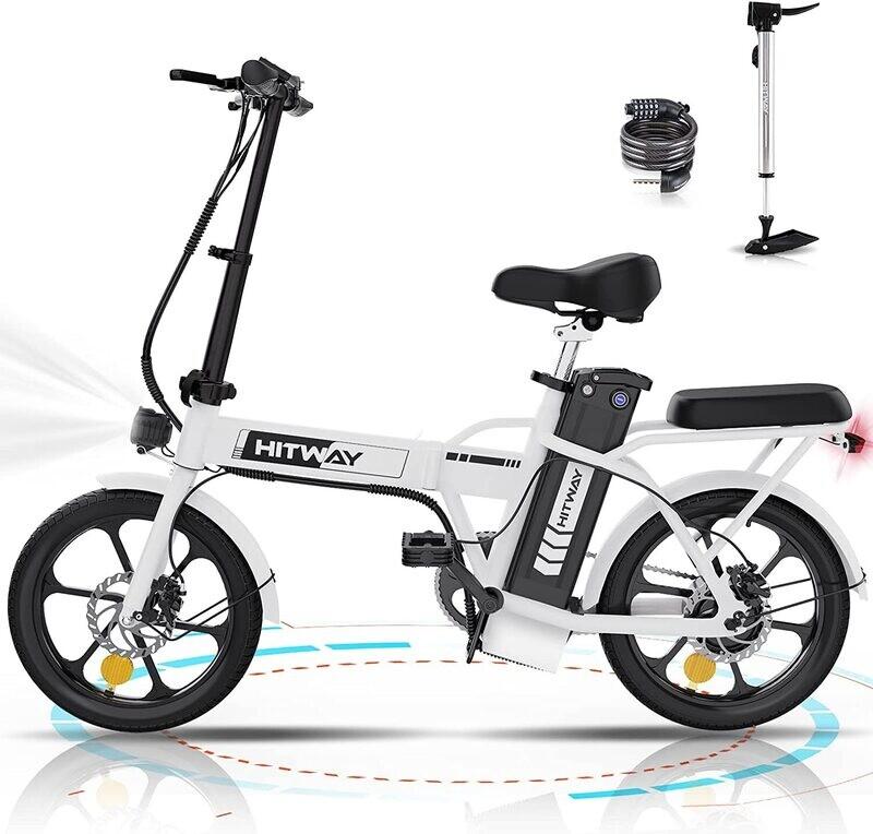 Vélo électrique pliable HITWAY BK5S 250 W 350 W