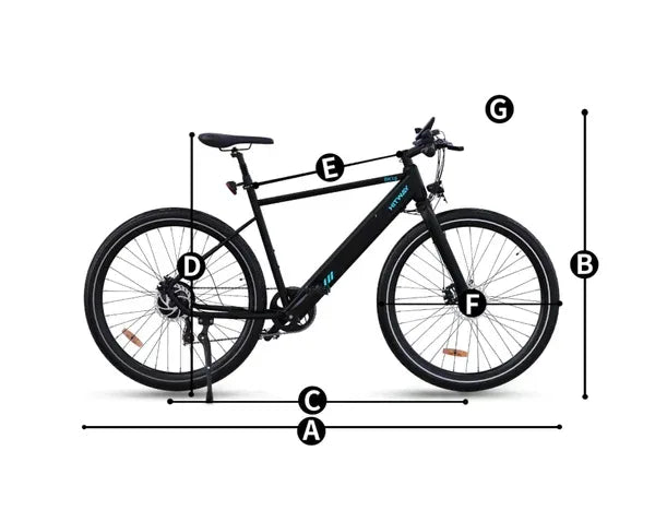 Hitway BK19 350W Electric Bike