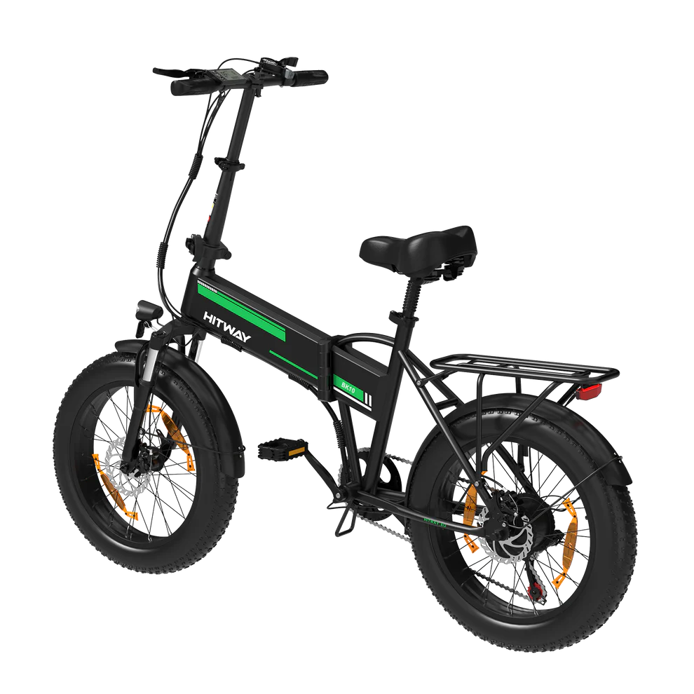 Hitway BK10 Folding Electric Bike, 90 Km Range