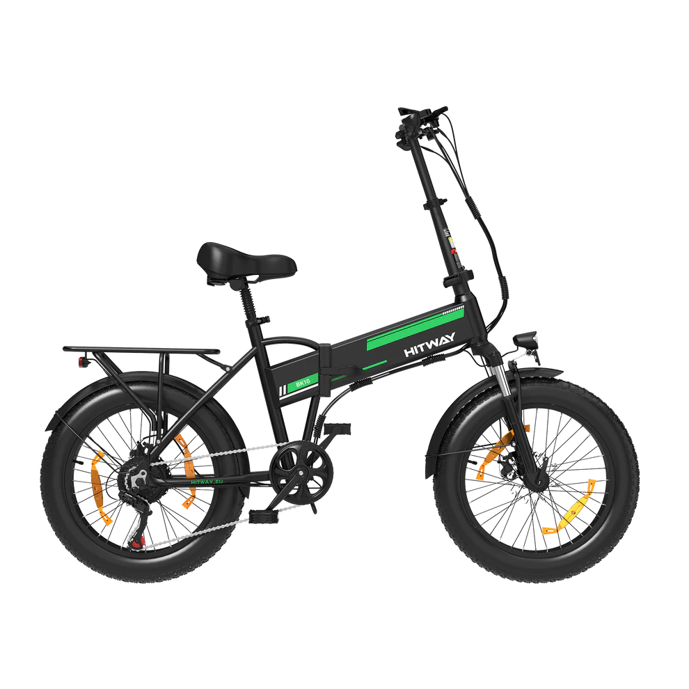 Hitway BK10 Folding Electric Bike, 90 Km Range