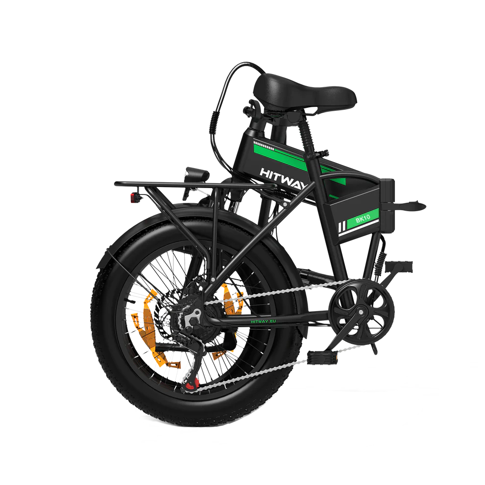 Hitway BK10 Folding Electric Bike, 90 Km Range