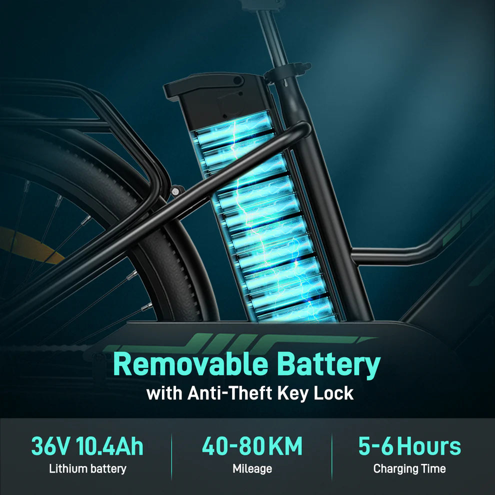 Vélo électrique Hitway BK8S 350 W 36 V