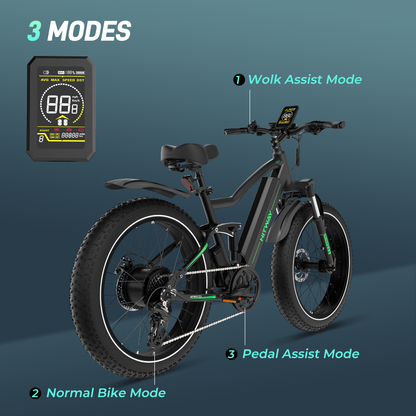 HITWAY BK9S ELECTRIC FAT TYRE MOUNTAIN BIKE