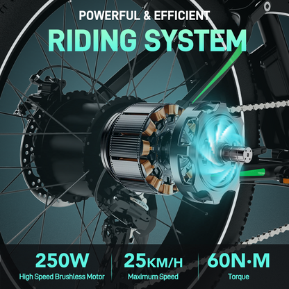 HITWAY BK9S ELECTRIC FAT TYRE MOUNTAIN BIKE