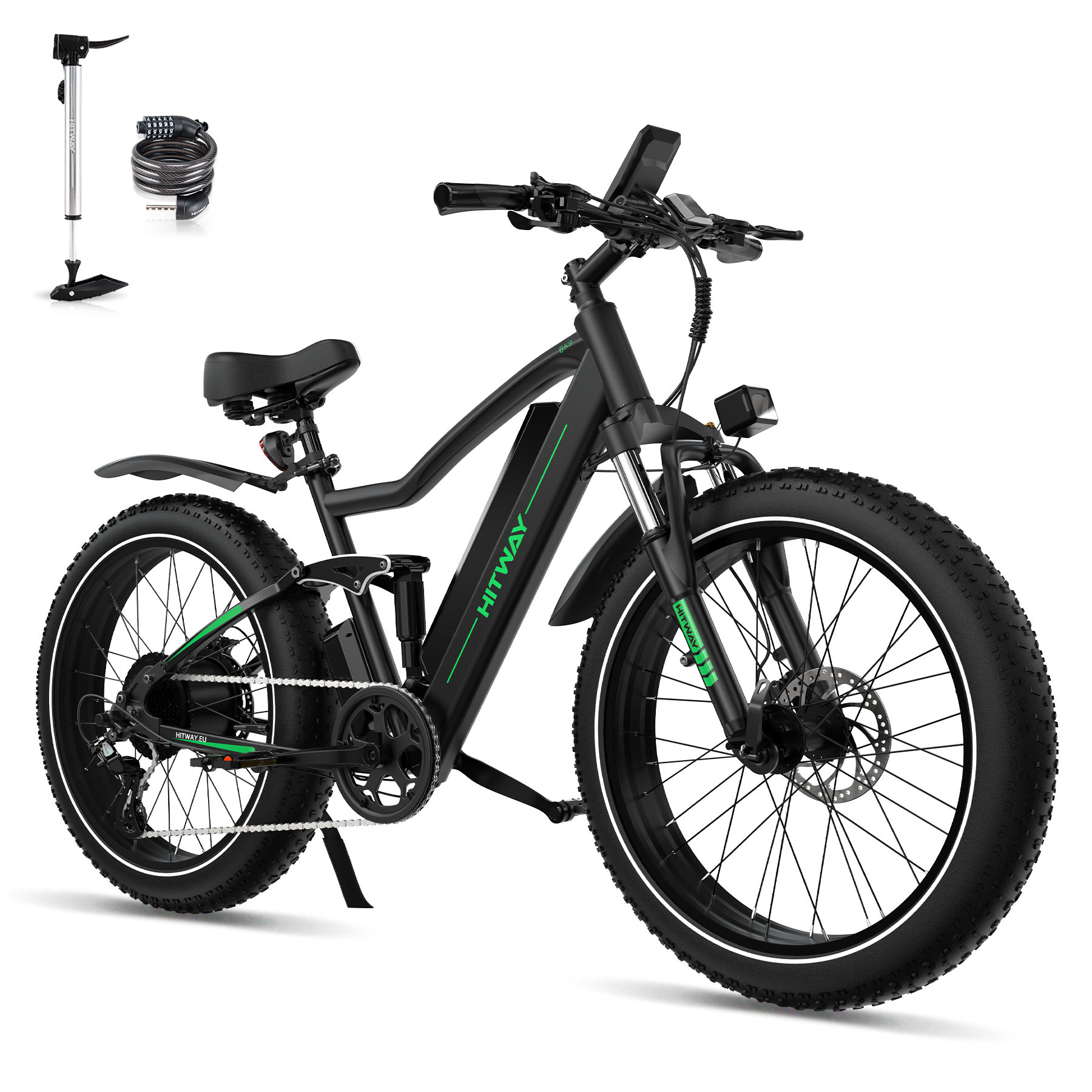 HITWAY BK9S ELECTRIC FAT TYRE MOUNTAIN BIKE