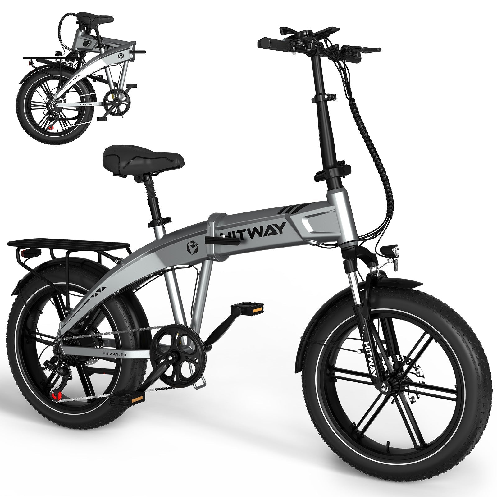 Hitway BK36 Folding Electric Bike 500W