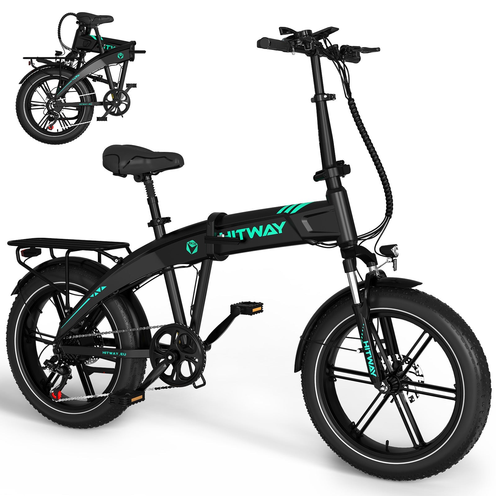 Hitway BK36 Folding Electric Bike 500W