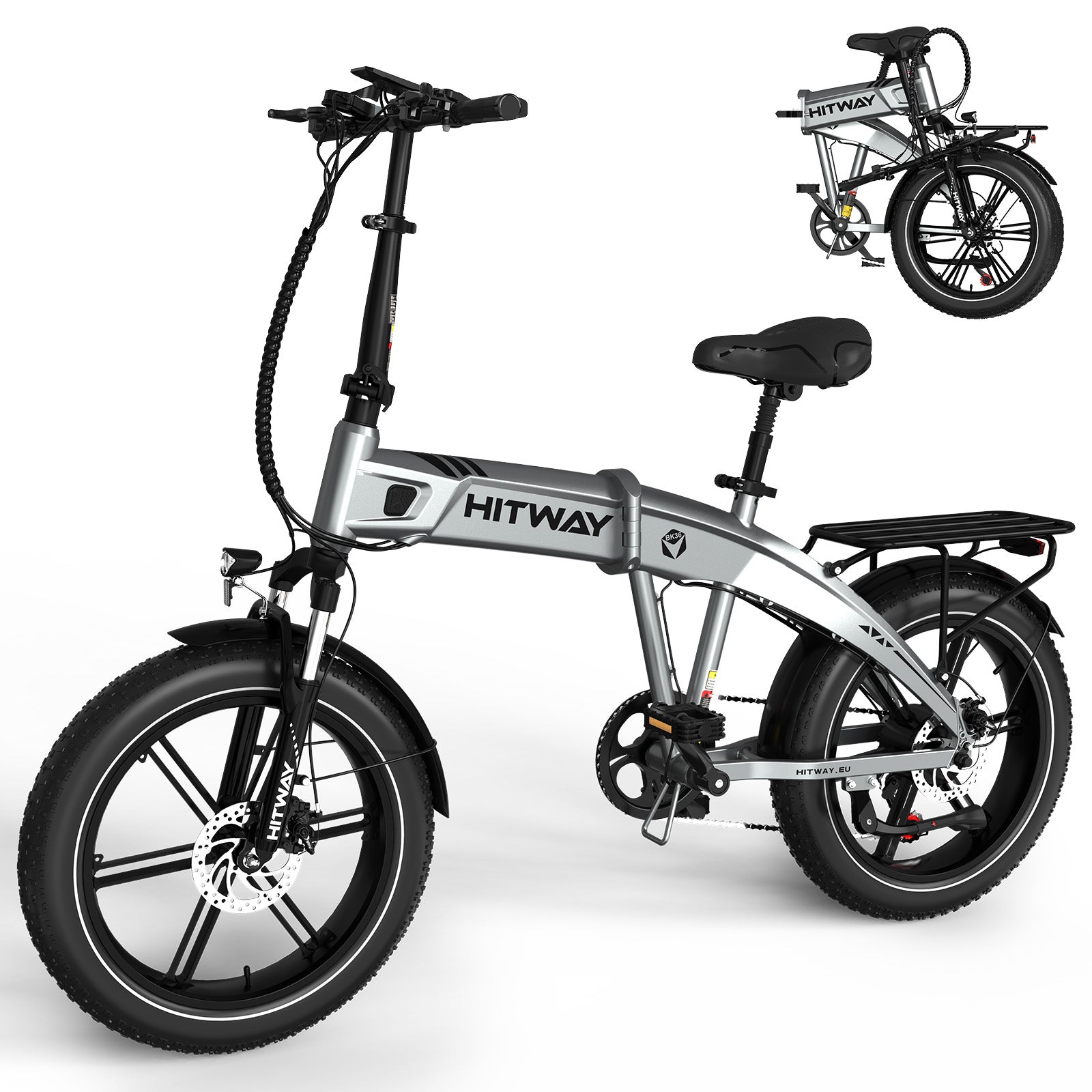 Hitway BK36 Folding Electric Bike 500W