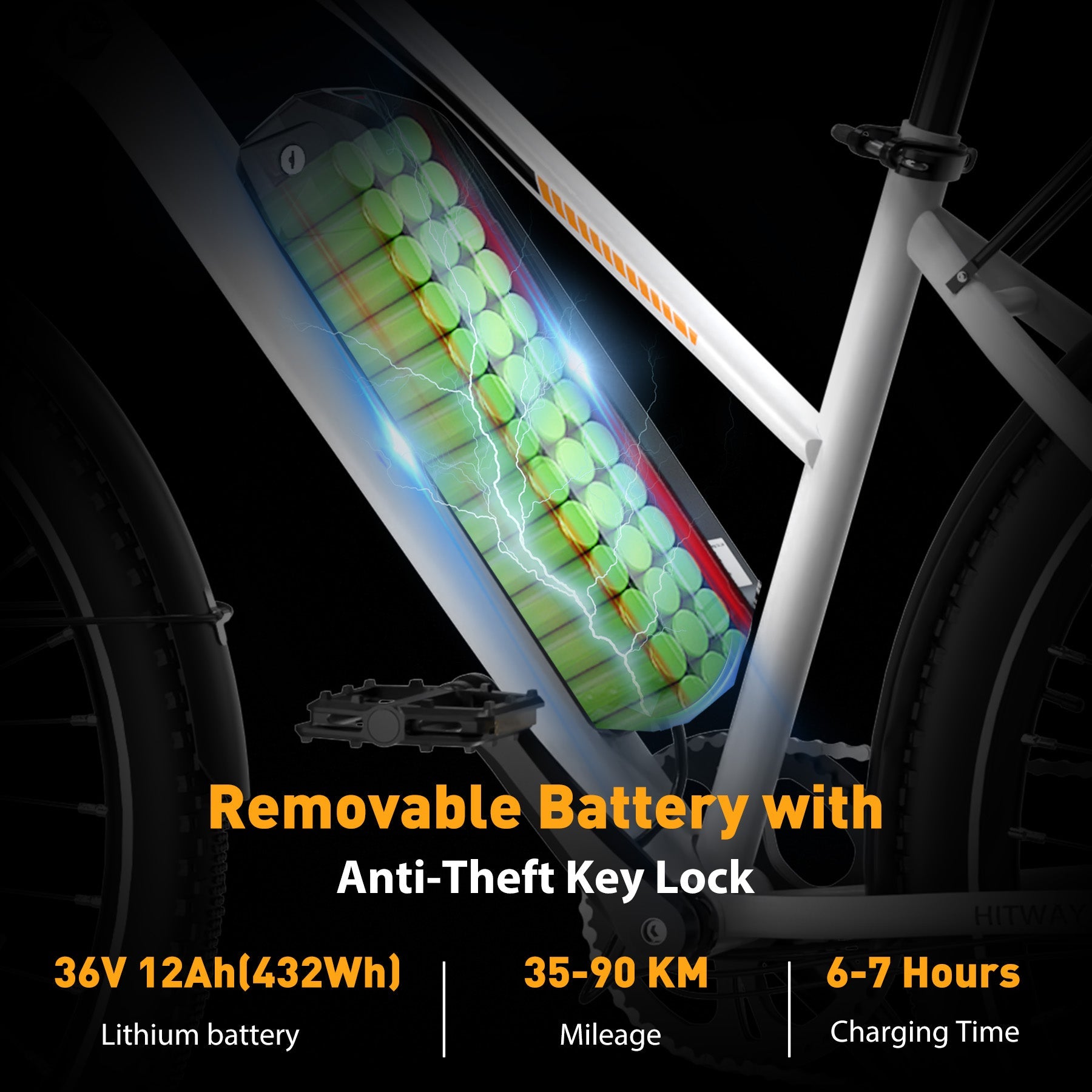 Hitway BK27 Electric Bike 350W