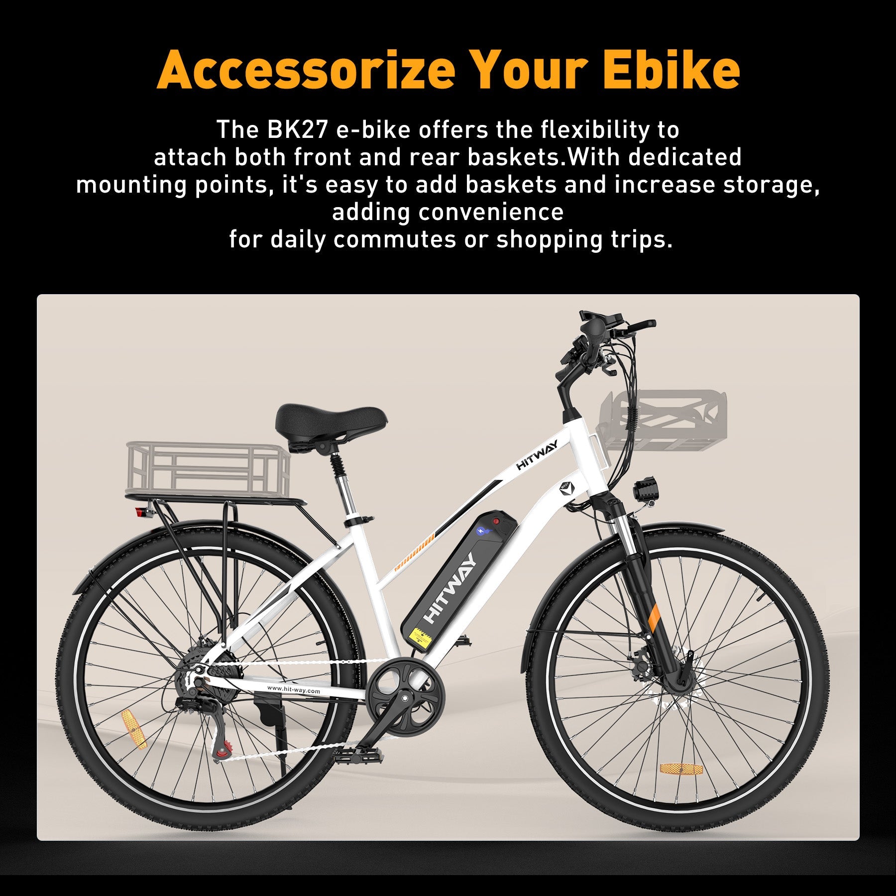 Hitway BK27 Electric Bike 350W