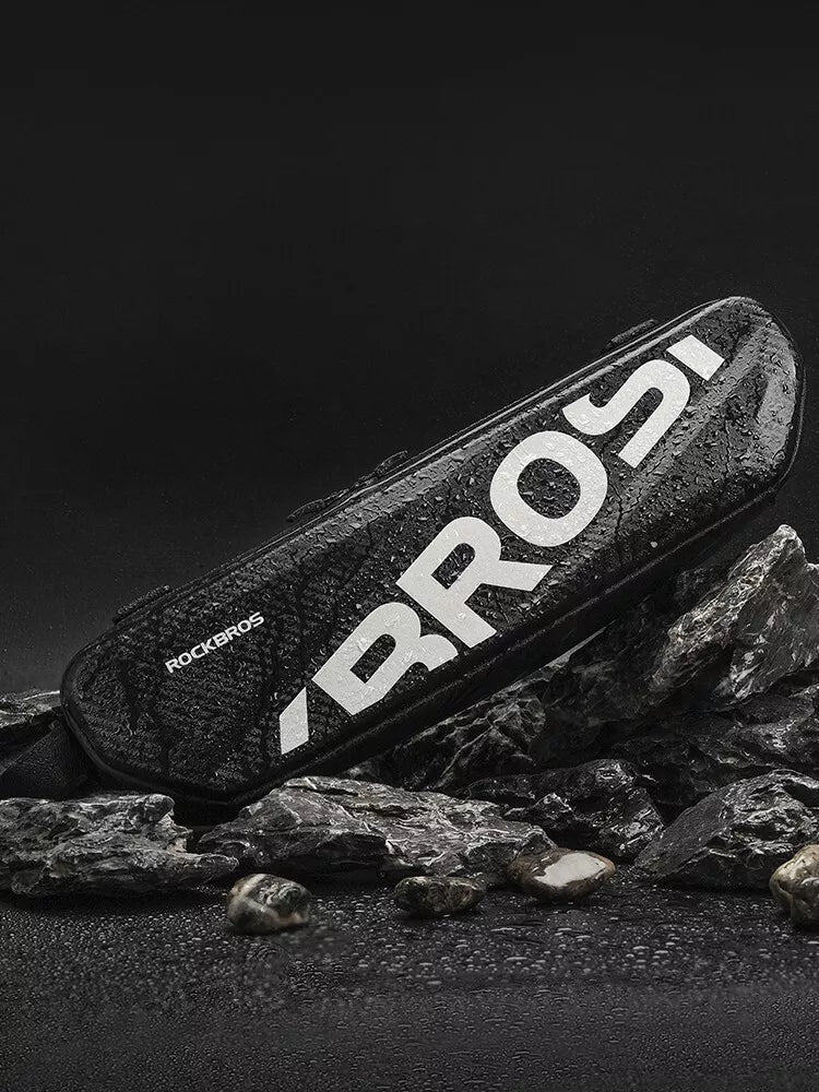 Sacoche de vélo électrique Rockbros pour tube supérieur, sacoche de rangement grande capacité 4,5 L